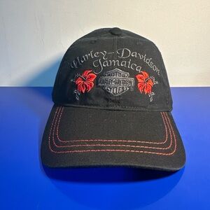 Harley-Davidson Jamaica Hat With Floral Design